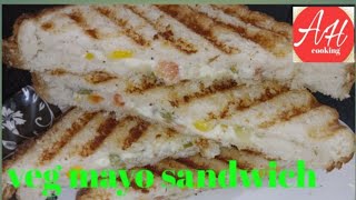 mayo creamy sandwicheasy and quick sandwichक्रीमी सैंडविचsandwichrecipe vlog 8 [upl. by Rosenquist877]