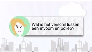 Dr Marlies Bongers  Wat is het verschil tussen een myoom en poliep [upl. by Sufur]