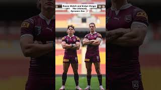 Kalyn Pongia amp Reece Walsh Dynamic Duo State Of Origin 2024 [upl. by Andree]