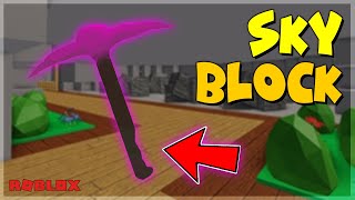 How To Get Started In Sky Block  ROBLOX [upl. by Buffum235]