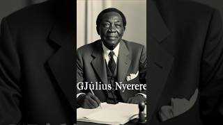 Julius Nyerere Father of Tanzania amp Advocate for African Socialism JuliusNyerere FatherOfTanzania [upl. by Airom]