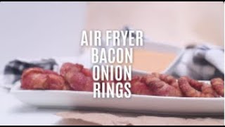 Smitten Air Fryer Bacon Wrapped Onion Rings Kitchen smitten kitchen onion rings recipe fryer [upl. by Esma]