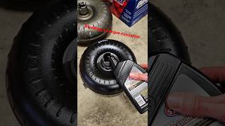 Torque Converter Install Pt 1  Vloggy Vlog  cars chevy corvette c3 engine shorts fyp [upl. by Odoric]