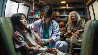 Korean Zombie Movie Train to Busan  The Ambulance Short Tale [upl. by Marilin830]