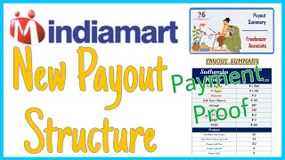 Indiamart Job Payment Proof  Indiamart New Payout Structure 2023  Indiamart Tele Associate Salary [upl. by Aynotel]