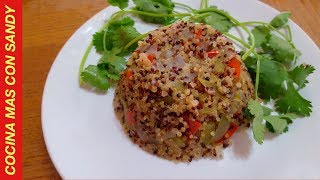 COMO PREPARAR QUINOA ALIMENTO MUY SALUDABLE [upl. by Wilhelm]