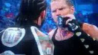 Smackdown 8108 Jeff Hardy loses control on MVP [upl. by Ardnat]