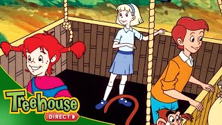 Pippi Longstocking  Pippi Goes Up in a Balloon  FULL EPISODE [upl. by Imarej]