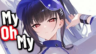 Nightcore  My Oh My Lyrics Ava Max [upl. by Norven]