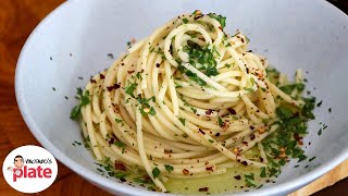 Best SPAGHETTI AGLIO E OLIO [upl. by Elleniad]