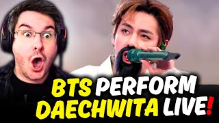 BTS PERFORMING DAECHWITA BLEW MY MIND [upl. by Giesser]