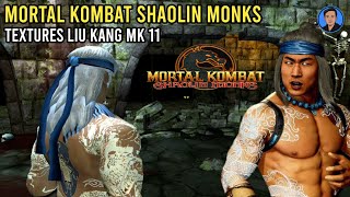 Mortal Kombat Shaolin Monks  Liu Kang MK11 Textures AetherSX2 [upl. by Yraeht426]