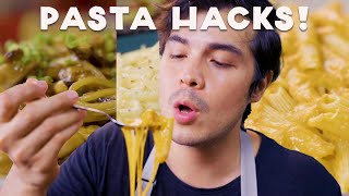 Best Restaurant Pasta Recipe Hacks Charlie Chan Truffle Cream and Penne Telefono [upl. by Mota]