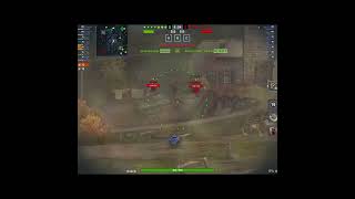 World Of Tanks Blitz ‘ Russian Kv2 One Shot Kill  American Hellcat 637 worldoftanks tanks [upl. by Yelekreb]