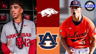 1 Arkansas vs 23 Auburn Highlights Game 3 Crazy Game  2024 College Baseball Highlights [upl. by Einnaej]