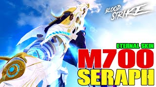 GACHA ETERNAL SKiN M700 SERAPH FAVORiTNYA PARA NETiJEN 😂 Blood Strike Indonesia [upl. by Zsuedat]