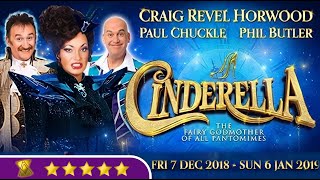 5★ REVIEW Cinderella Pantomime WOKING 2018 [upl. by Manvell463]