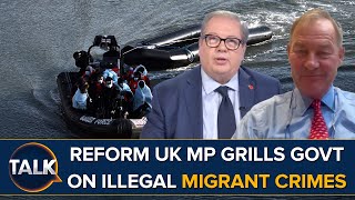 quotFAILURE Of PostWar Multiculturalism Experimentquot  Reform UK MP On Illegal Migrant Crimes Data [upl. by Ani]