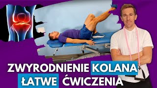 ZWYRODNIENIE KOLANA ĆWICZENIA część 3 [upl. by Nek]