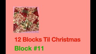 12 Blocks til Christmas Block 11 [upl. by Atik251]