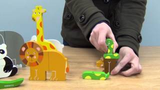 Match Me Zoo Animals  CP Toys [upl. by Aitram]