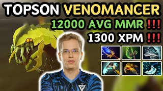 🔥 737 TOPSON VENOMANCER Midlane NEW META 🔥 1300 XPM Insane TOPSON  Dota 2 [upl. by Three]