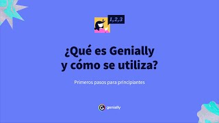 ¿Qué es Genially y cómo se utiliza  Tutorial y primeros pasos para principiantes ✍ [upl. by Aihsaei]