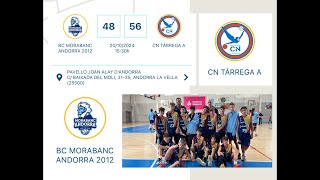 BC MORABANC ANDORRA 2012 vs CN TÀRREGA A [upl. by Narmak]