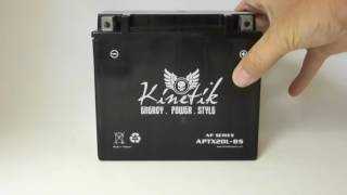 YTX20LBS Power Sport Battery AGM  12Volts 18Amp  batteryspecialistca [upl. by Evan740]