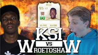 PELE PINK SLIPS  KSI Vs Wroetoshaw FIFA 14 [upl. by Letizia]