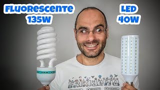 FLUORESCENTE VS LED  LUZ para SOFTBOX [upl. by Aitnahs397]