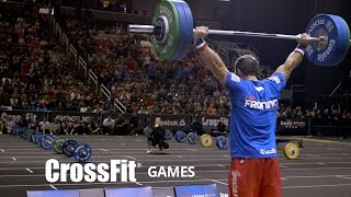 Rich Froning Snatches 305 lb at the CrossFit Invitational [upl. by Bogusz]