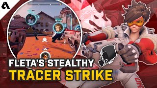 Fletas Stealthy Tracer Strike  Pro Overwatch 2 Micro Plays [upl. by Cappello]