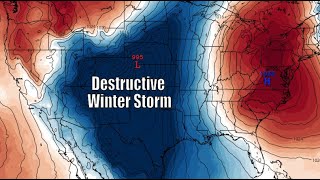 A Destructive Winter Storm Is Coming  Record Snowfall Likely Heavy Rain and Cold Air [upl. by Gilbertson]