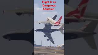 Flight is on Dangerous situation flight stant sky [upl. by Franky]