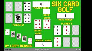 Six Card Golf card game in Beta test [upl. by Urd]