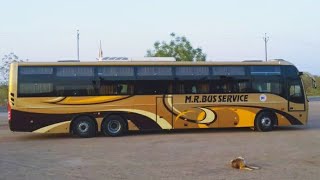 Brand New Euro6 Volvo B11R Sleeper Buses of MR Bus Service  JodhpurBangaloreJodhpur [upl. by Caravette]