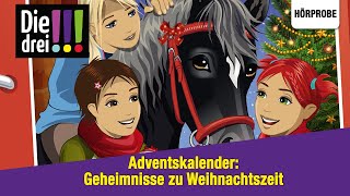 Die drei   Adventskalender Geheimnisse zu Weihnachtszeit  Hörspiel [upl. by Nilak159]