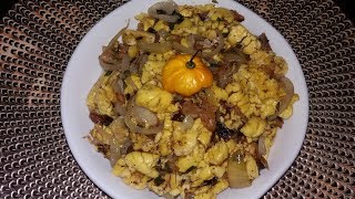 Authentic Jamaican Ackee and Saltfish From Scratch [upl. by Terese]