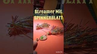 LAMETTA STREAMER MIT SPINNERBLATT fishing [upl. by Ocsinarf]