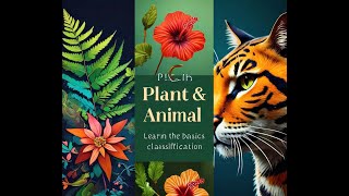 plants and animals basic classification [upl. by Vharat]