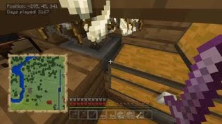 WhoopsFell asleep at my Skelly Spawner Farm Check out that lag is that the entity limit [upl. by Anij962]