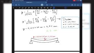 TDE 2 Mecânica dos Materiais  Deflexão em vigas [upl. by Riker977]