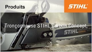 Innovation  Tronçonneuse STIHL Carbon Concept [upl. by Smith197]