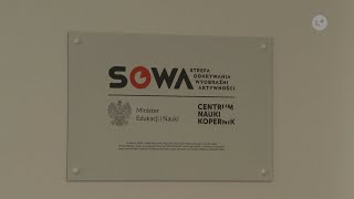 SOWA w Ostrowcu z nowymi urządzeniami rozwijającymi kreatywność  LOKALNATV [upl. by Aztinaj293]