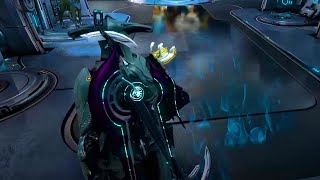 Warframe Gameplay Nightwave Eidolon Ephemera [upl. by Nylirrehs]