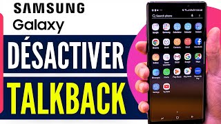 Comment Désactiver Talkback Sur Samsung 2024 [upl. by Ellehctim704]