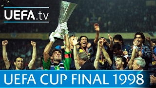 1998 UEFA Cup final highlights  InterLazio [upl. by Basir]