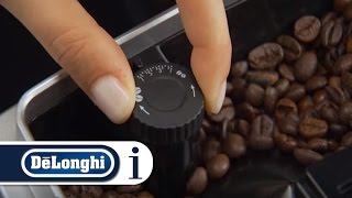 Magnifica S  How to adjust the coffee mill on your coffee machine [upl. by Ikaz]