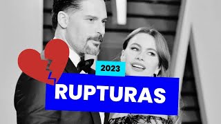 Los famosos que se separaron este 2023 [upl. by Nivlad414]